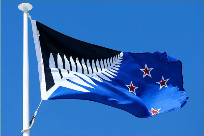Ranked choice New Zealand flag
