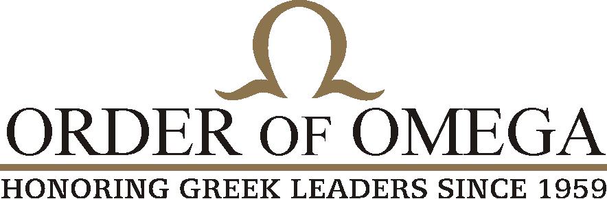 order of omega logo Honoring Greek leaders since 1959