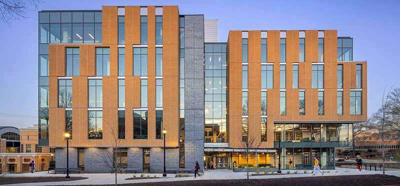 Photo of Kennesaw State newest building the academic learning center..