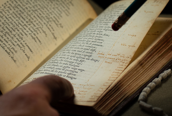 an old looking book