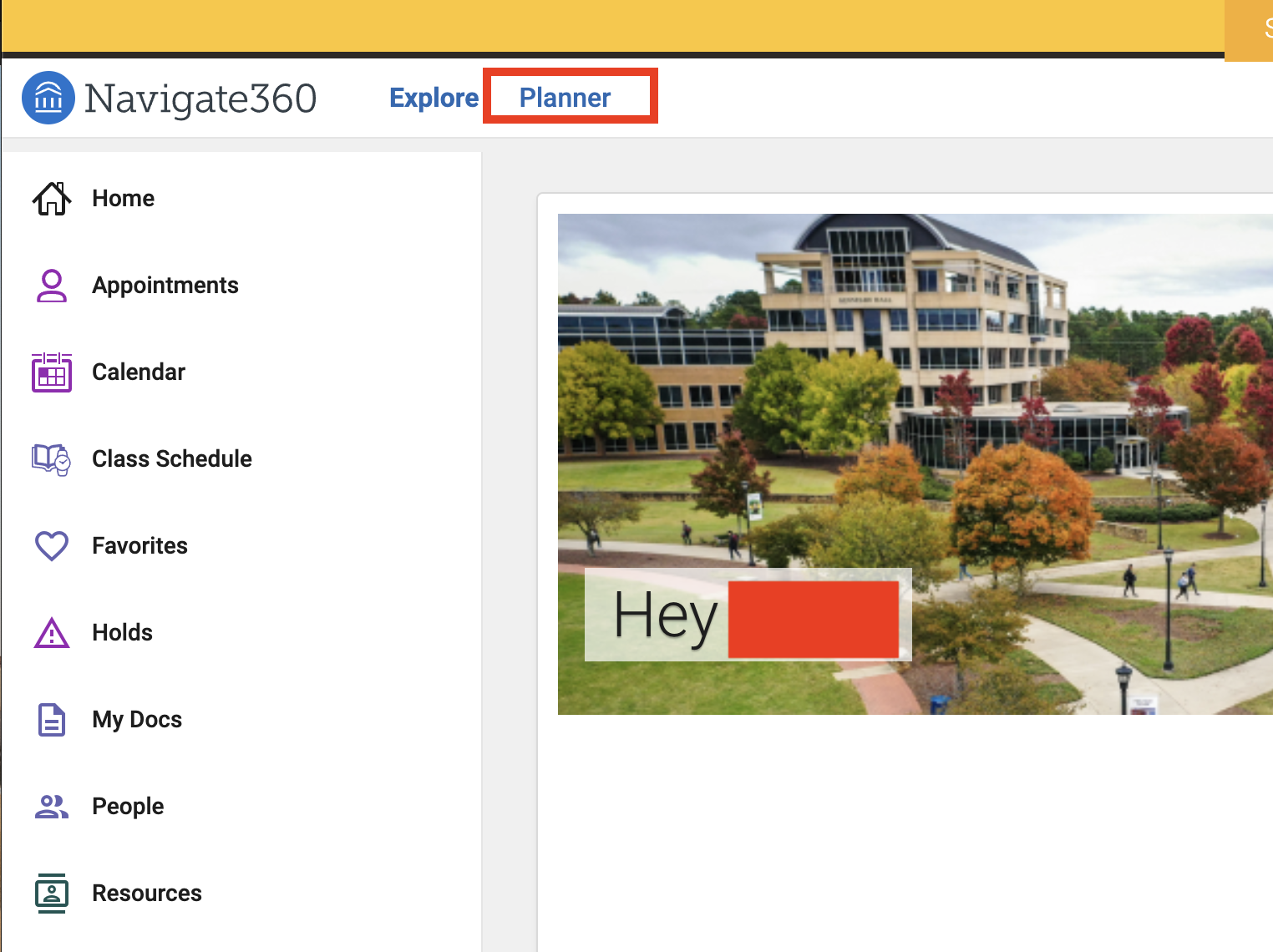 Academic Planner Screenshot