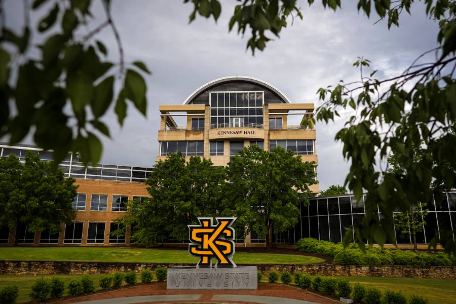 Kennesaw Hall building at Kennesaw State University.