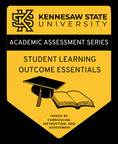 academic assessment series: student learning outcome essentials. issued by curriculum, instruction, and assessment logo.