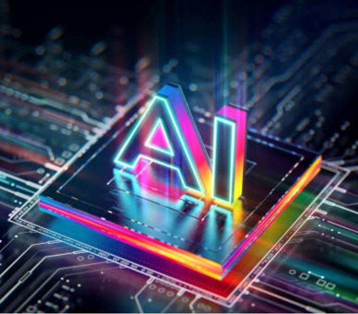 memory card with the letters &quot;AI&quot; sitting on top of it.