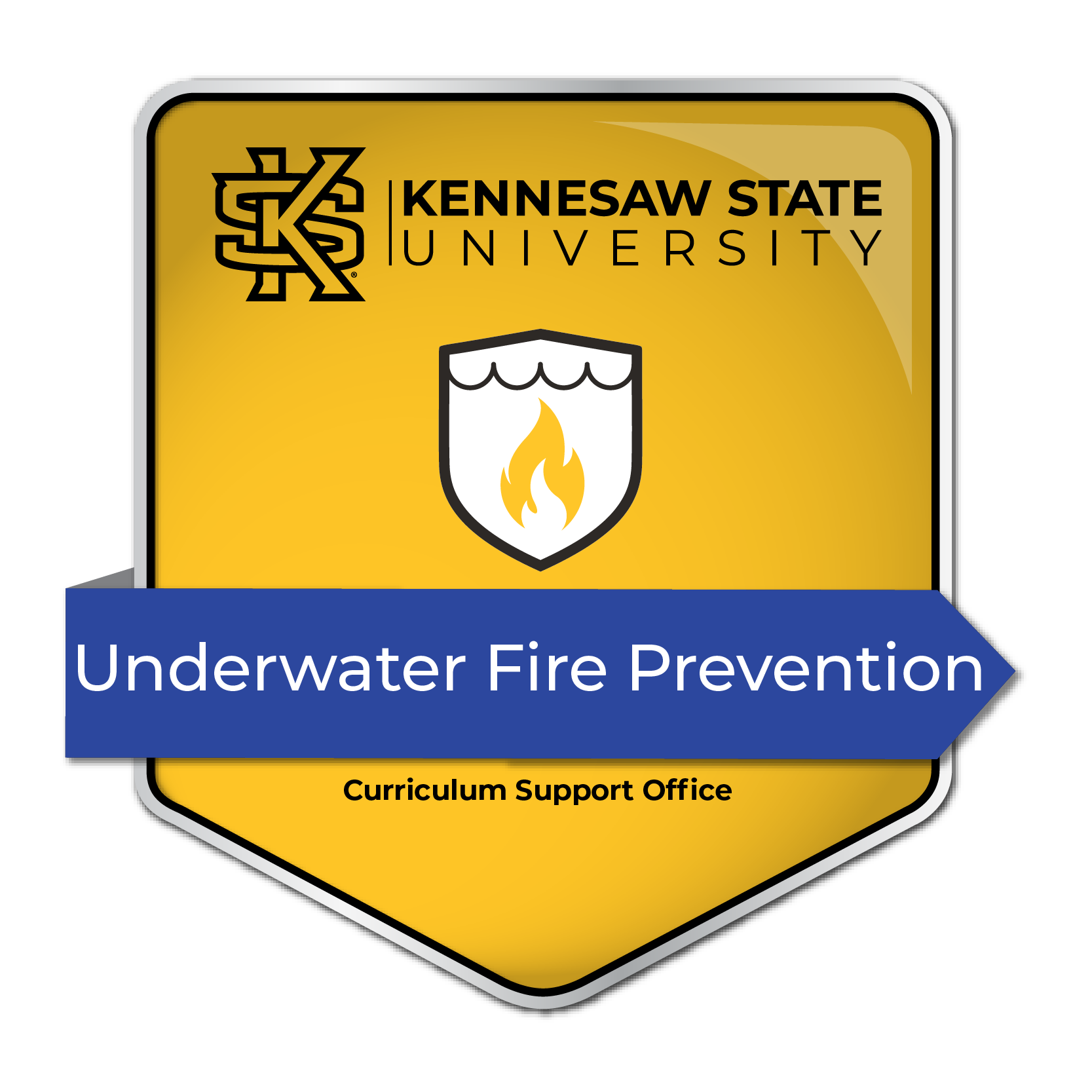 KSU Badge Level II with Distinction.