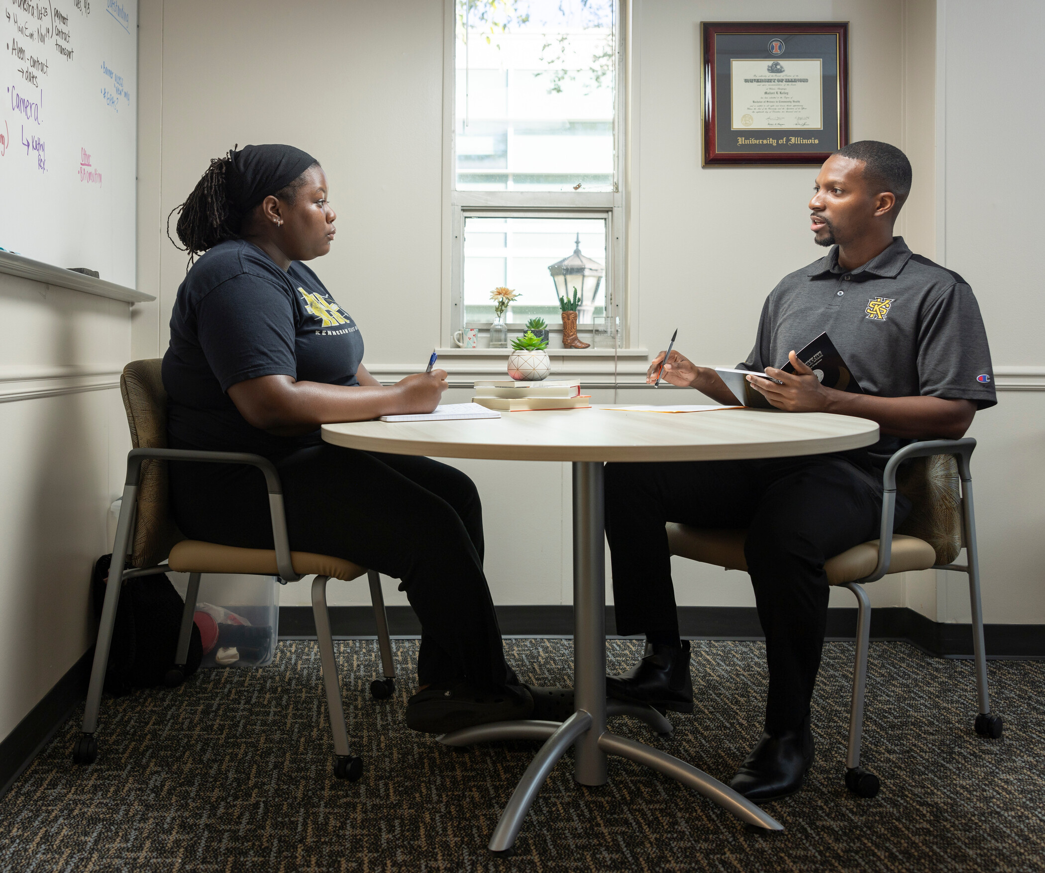 student and coach in an academic coaching session