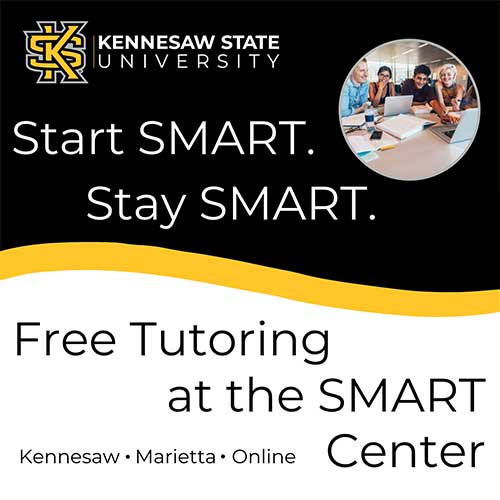 start snart. stay smart. free tutoring at the smart canter. kennesaw, marietta, online.