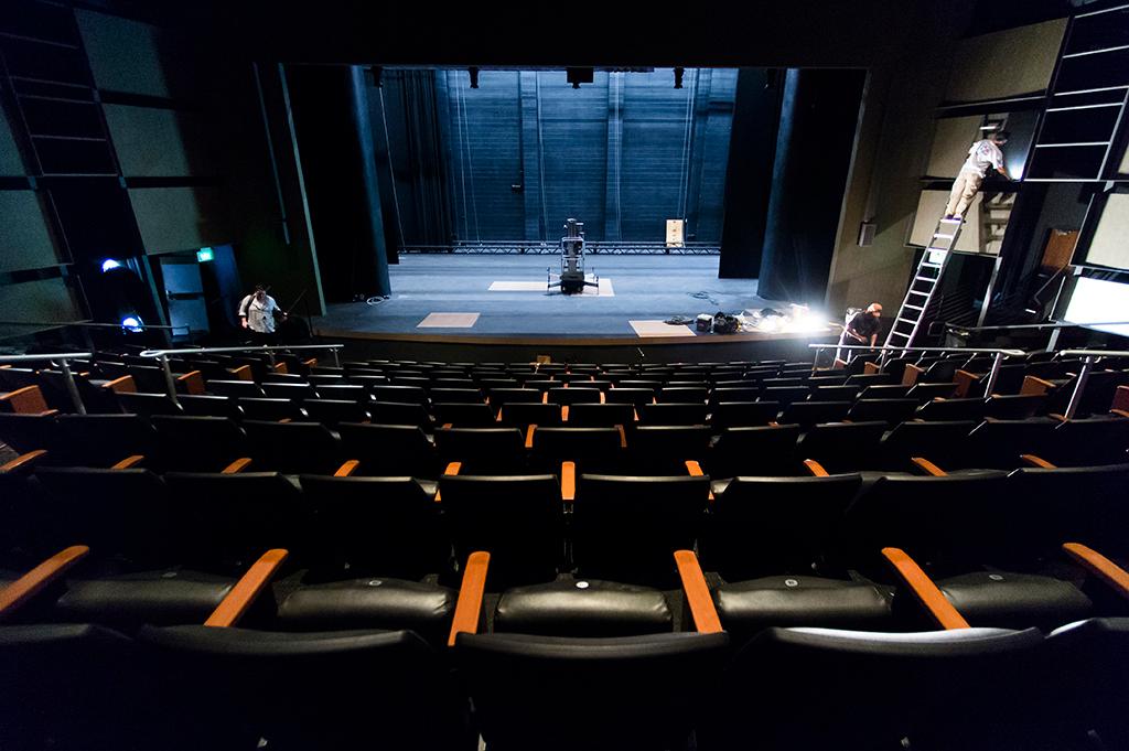 KSU Marietta Dance Theater Seats Center View Down  / Photo by Lauren Kress