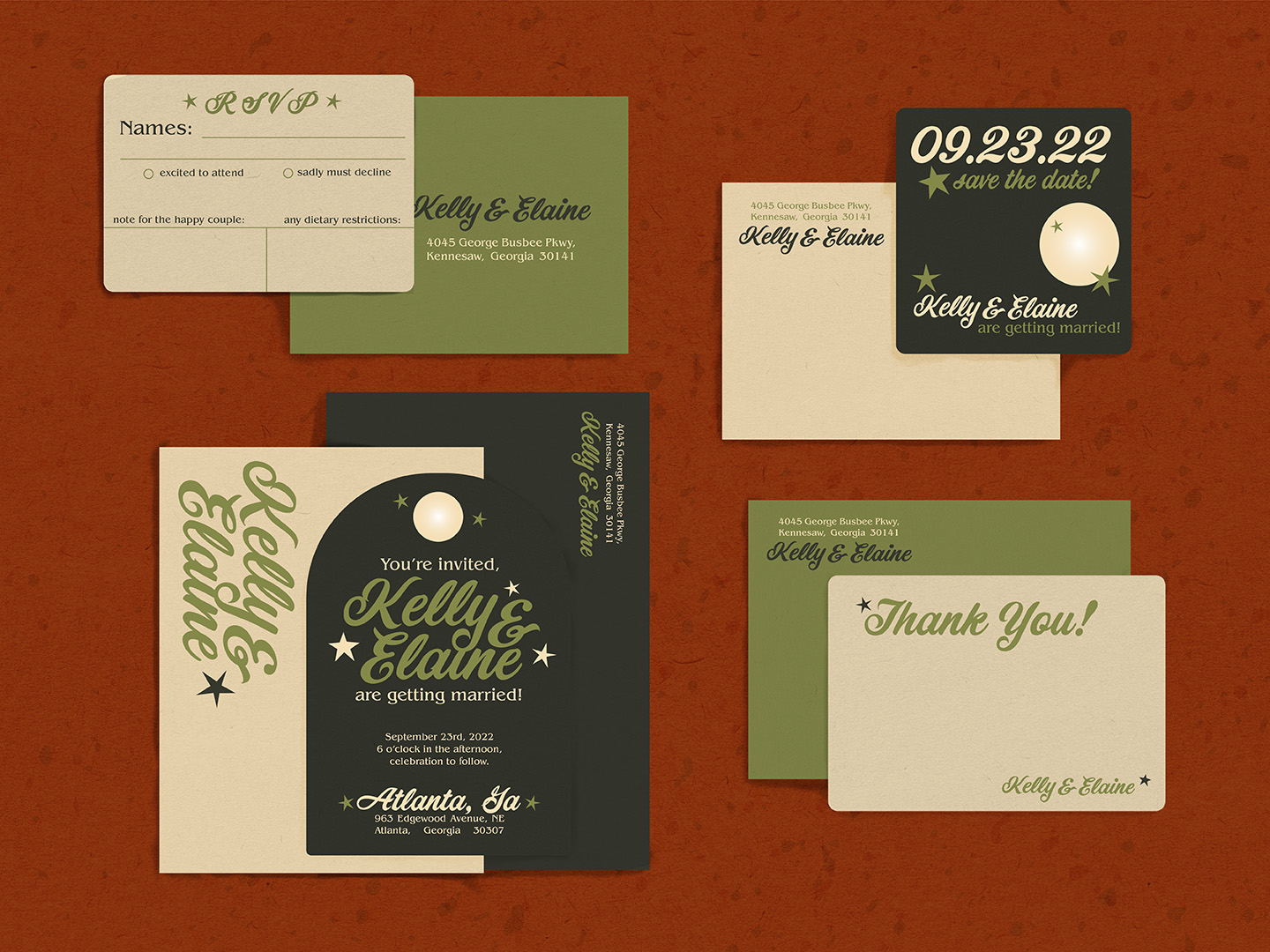  / “Brooke Creative” Stationery/Brand id, letterhead 11 x 8.5 inches, business card 3.30 x 2.16 inches, 2022. This stationery set is for my personal brand’s marketing purposes.