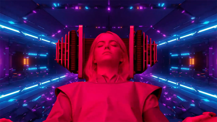  / “Maniac Bump.” Motion Graphics, 2019. Creating a bump for the show maniac to get viewers to be interested in watching the show. <a href="https://www.youtube.com/watch?v=qeVe8n0HL1s" target="_blank">Watch Video</a> 