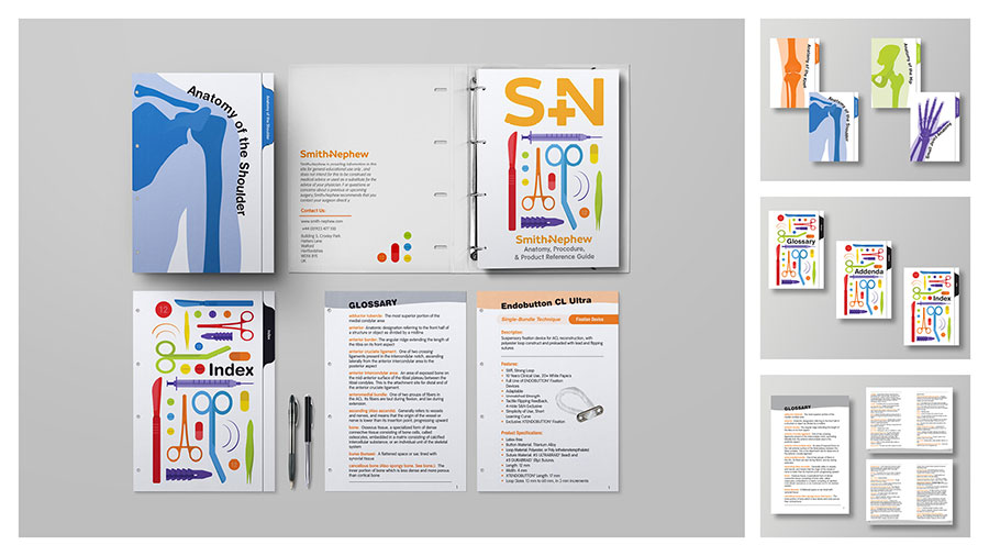  / Smith & Nephew: Anatomy, Procedure, & Product Reference Guide,” 5.5"x8.5" Medical Brochure, 2022. 