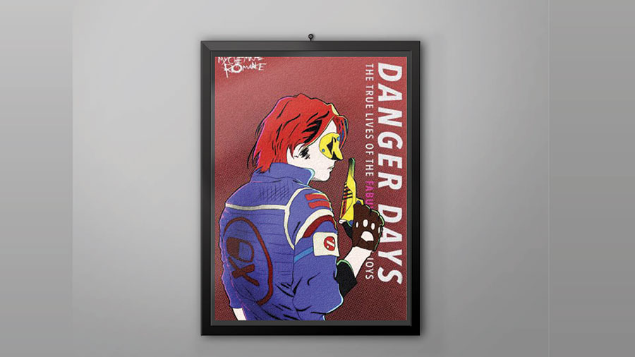 / My Chemical Romance Danger Days Poster | 768x1056 px | Illustration | 2021 | Illustrate a poster for an album. 