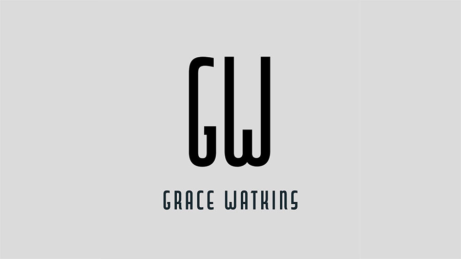  / Grace Watkins. Personal Logo.