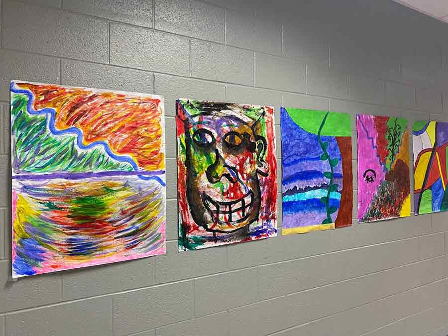 Expressive Art 2 / Expressive Art created by students of Jasmine Skeete