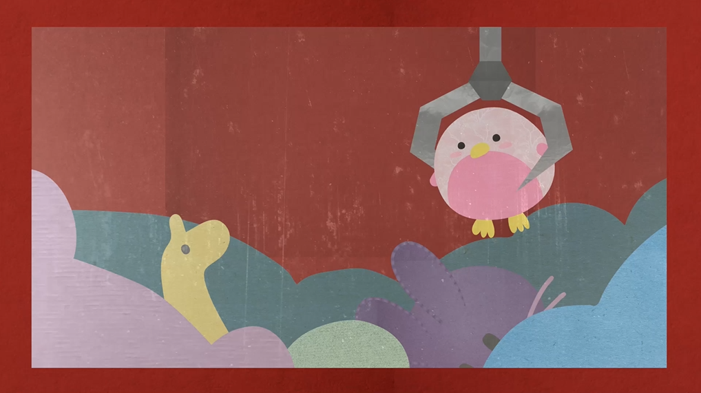  / Still from "Birds of a Feather," a 15-second short 16:9 HD animation created using ToonBoom Harmony.
