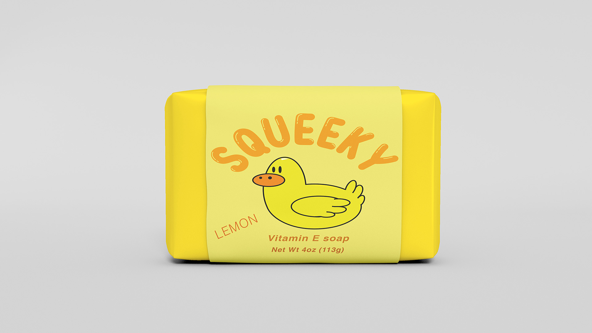 Squeeky / This is a kids soap brand I designed and packaged 