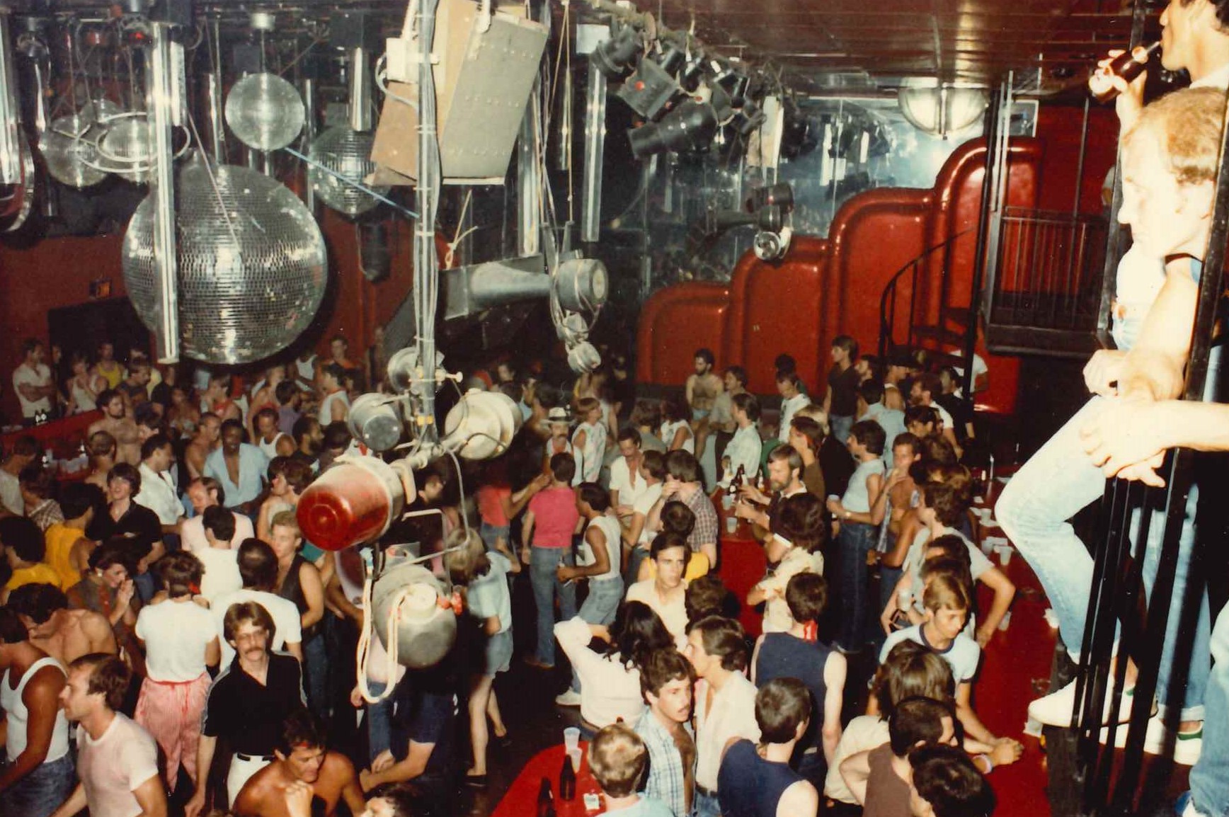 Backstreet Disco / Photograph of the interior of Backstreet Disco. Photo courtesy of the Atlanta History Center.