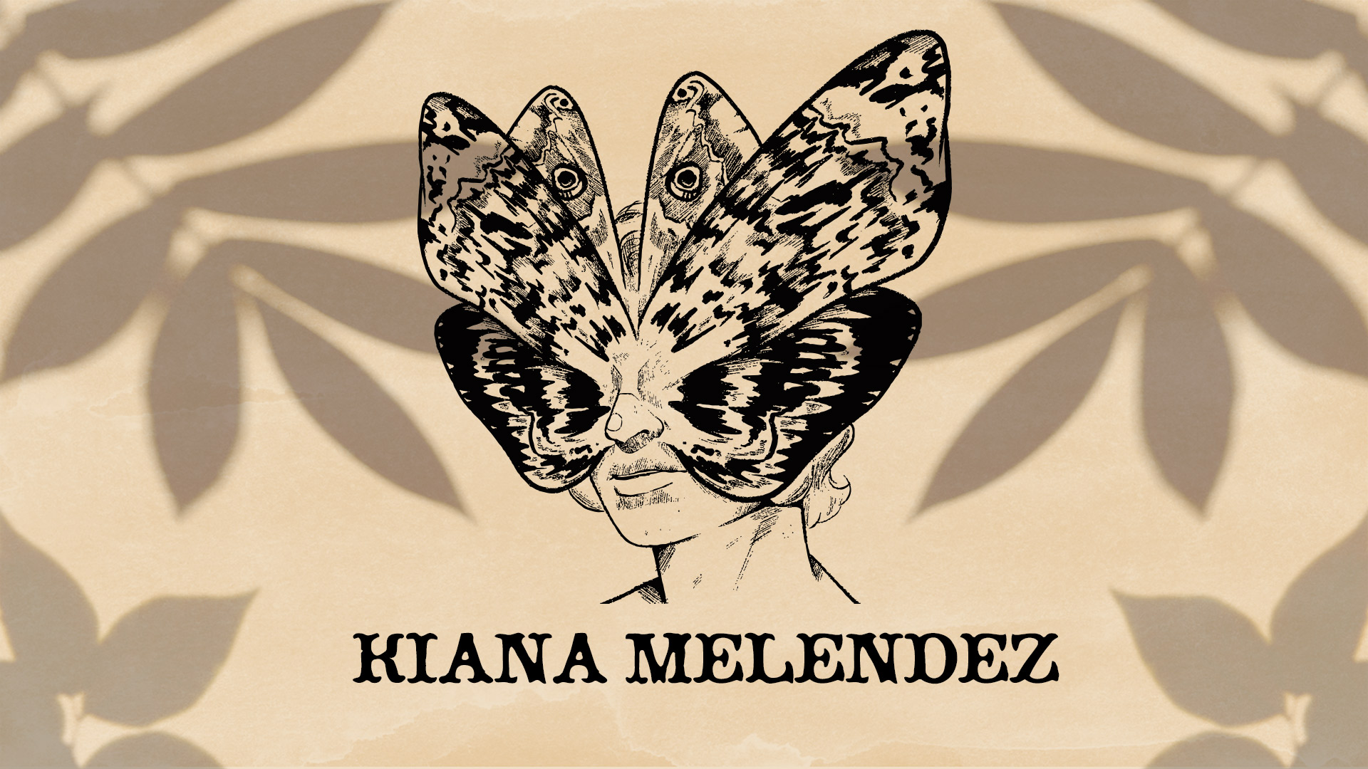 Kiana Melendez / Kiana Melendez: My logo that represents a love for illustrative occult themes and passion for design. 