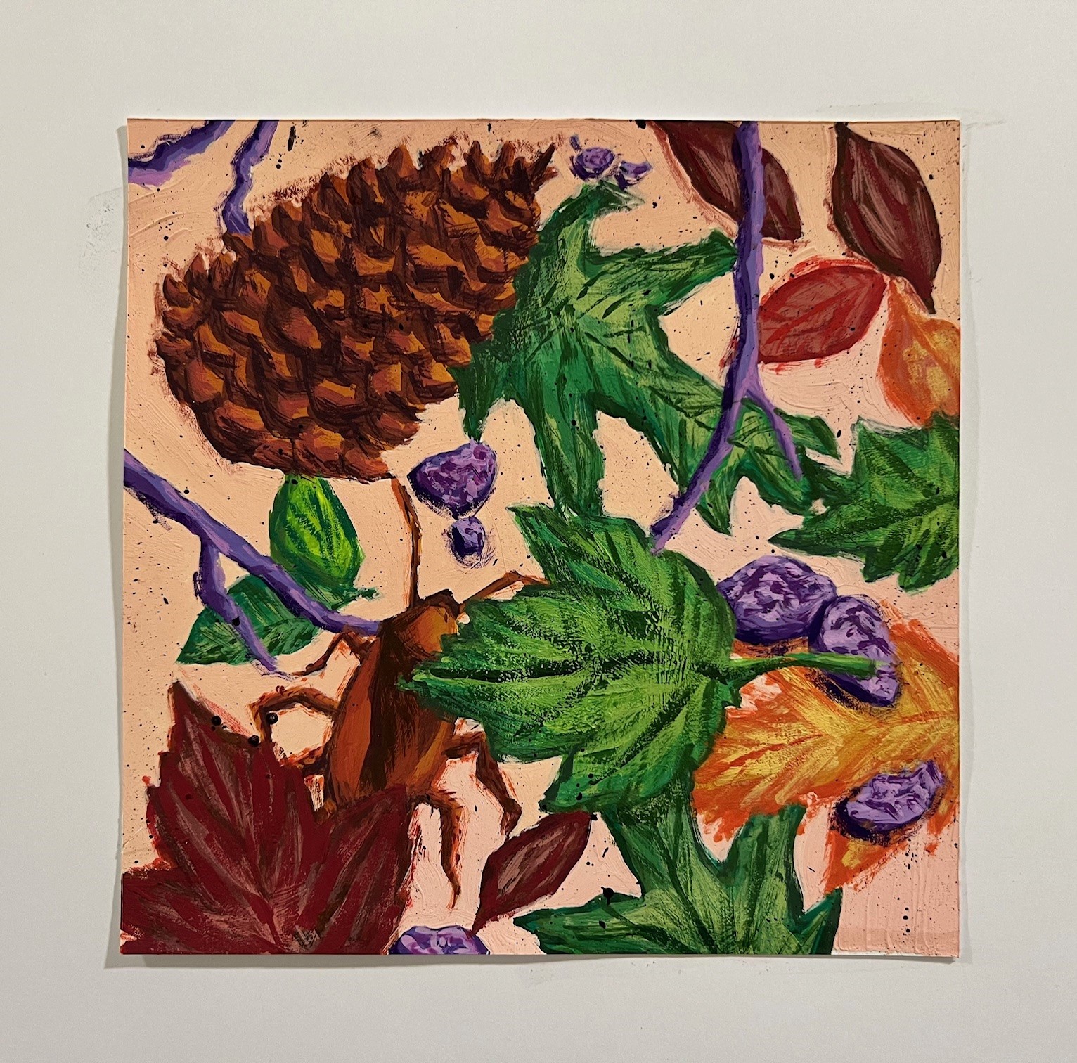 Indy Velasquez-Lewis / Indy Velasquez-Lewis, Gouache, 8x8"