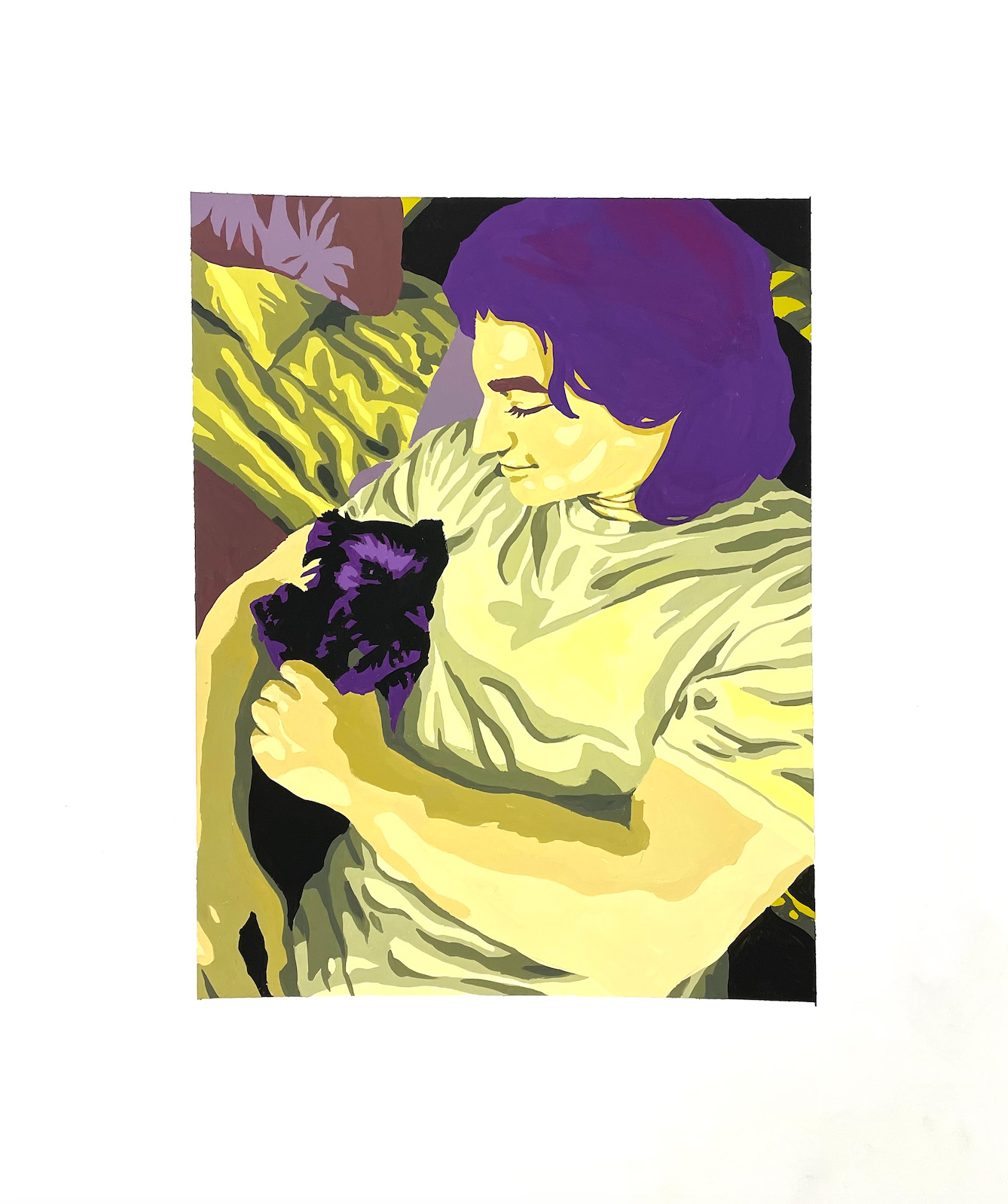 Emma Long  / Emma Long - Take Two #2 - 17x14 Gouache on Bristol Board 2023