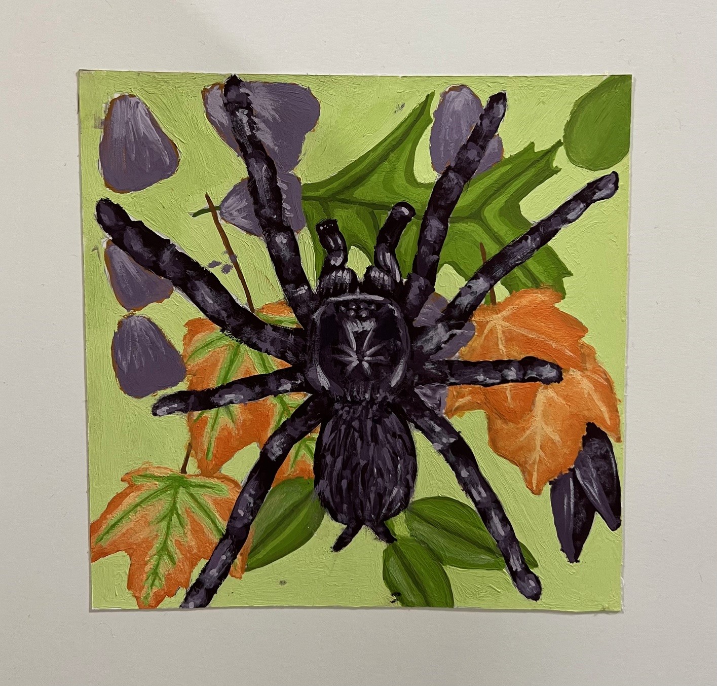 Connor Vitak / Connor Vitak, Gouache, 8x8"