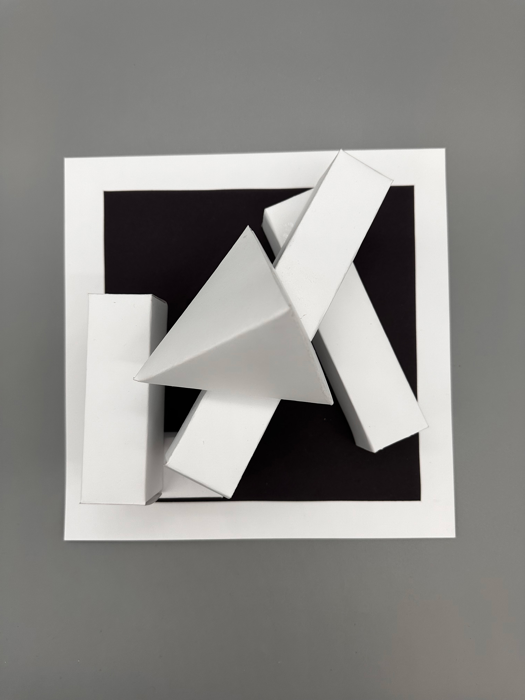 Kelly Torres / Kelly Torres - top view of 3-D Shape Design 2023