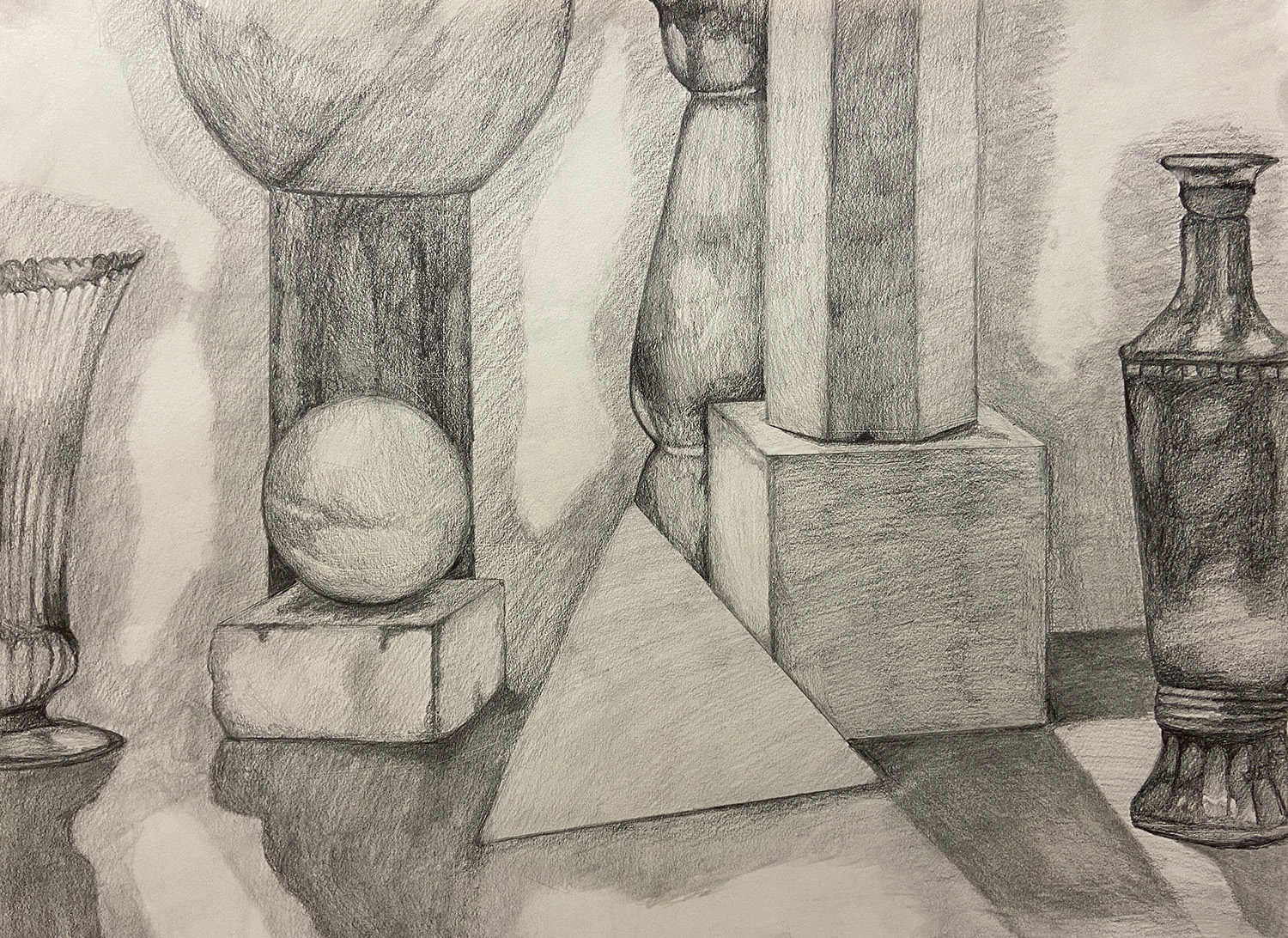Anna Keenu / Anna Keenum, Untitled, 24” x 18”, Graphite, 2023