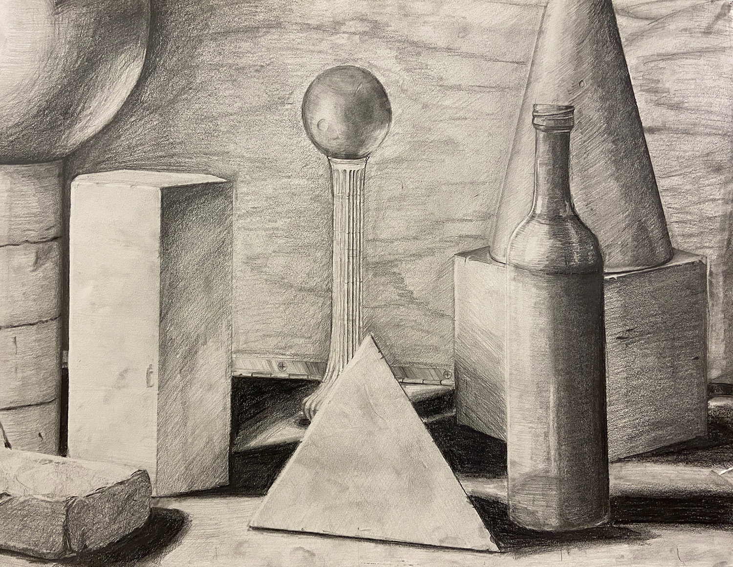 Lydia Pruett / Lydia Pruett, Untitled, 24” x 18”, Graphite, 2023