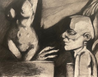 Jakob Burdett / Jakob Burdett, 18x24", Charcoal
