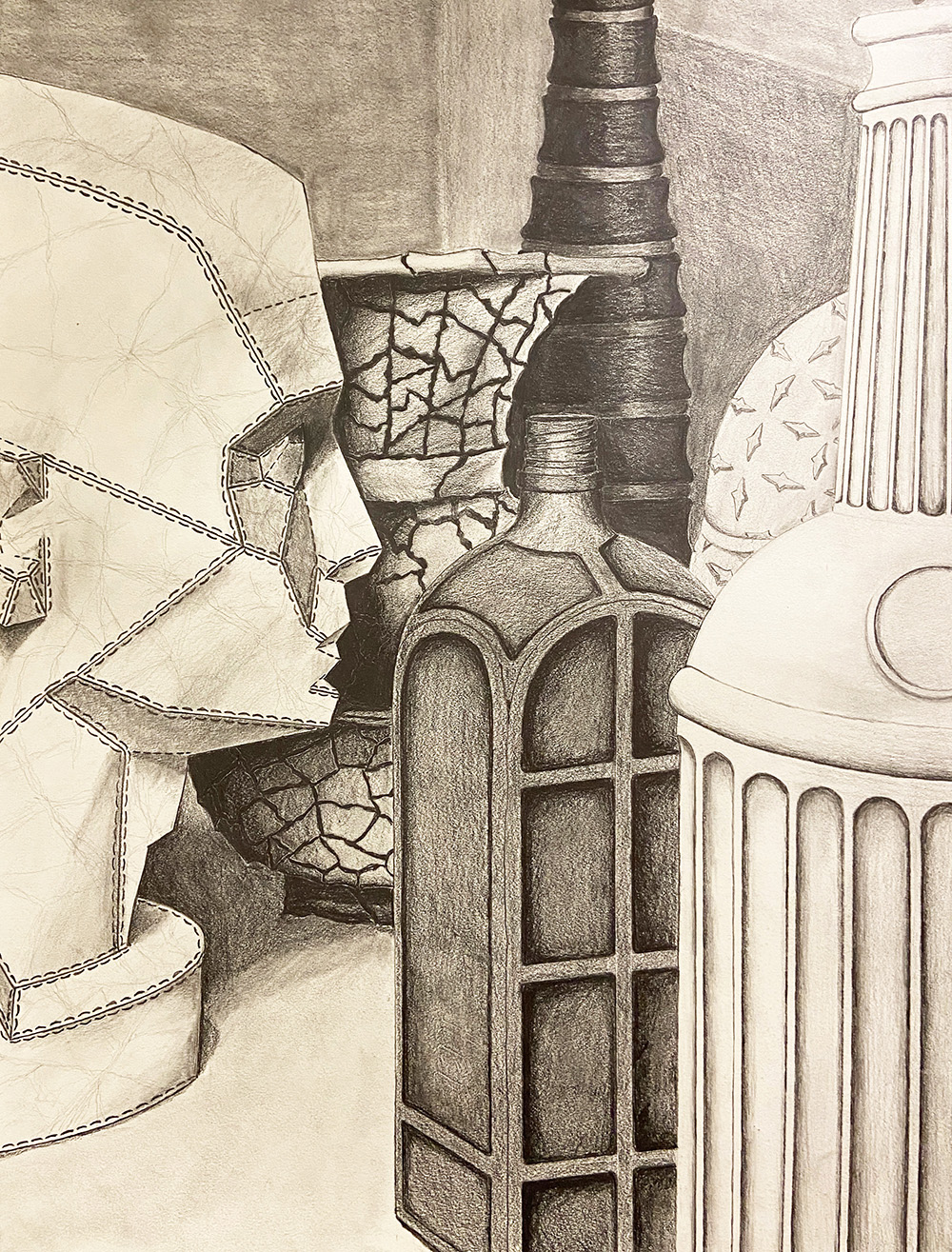 Callahan Roberson / Callahan Roberson, Untitled, 24” x 18”, Graphite, 2023