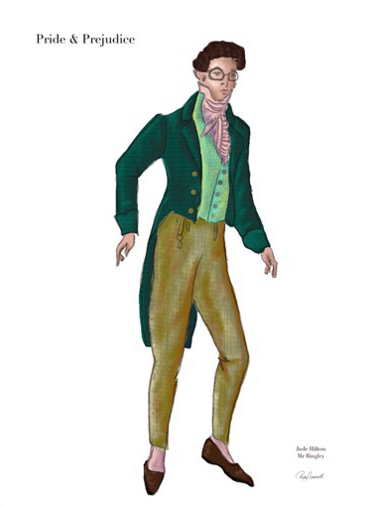  / Mr. Bingley; sketch by Ricky Greenwell