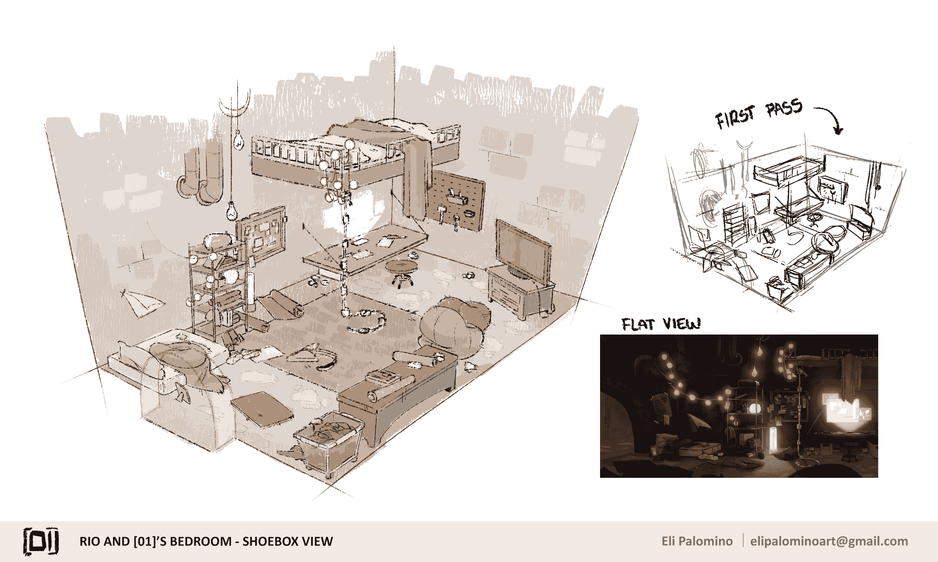 "Rio and 01’s Room" by Eli Ampudia-Palomino  / "Rio and 01’s Room" by Eli Ampudia-Palomino 