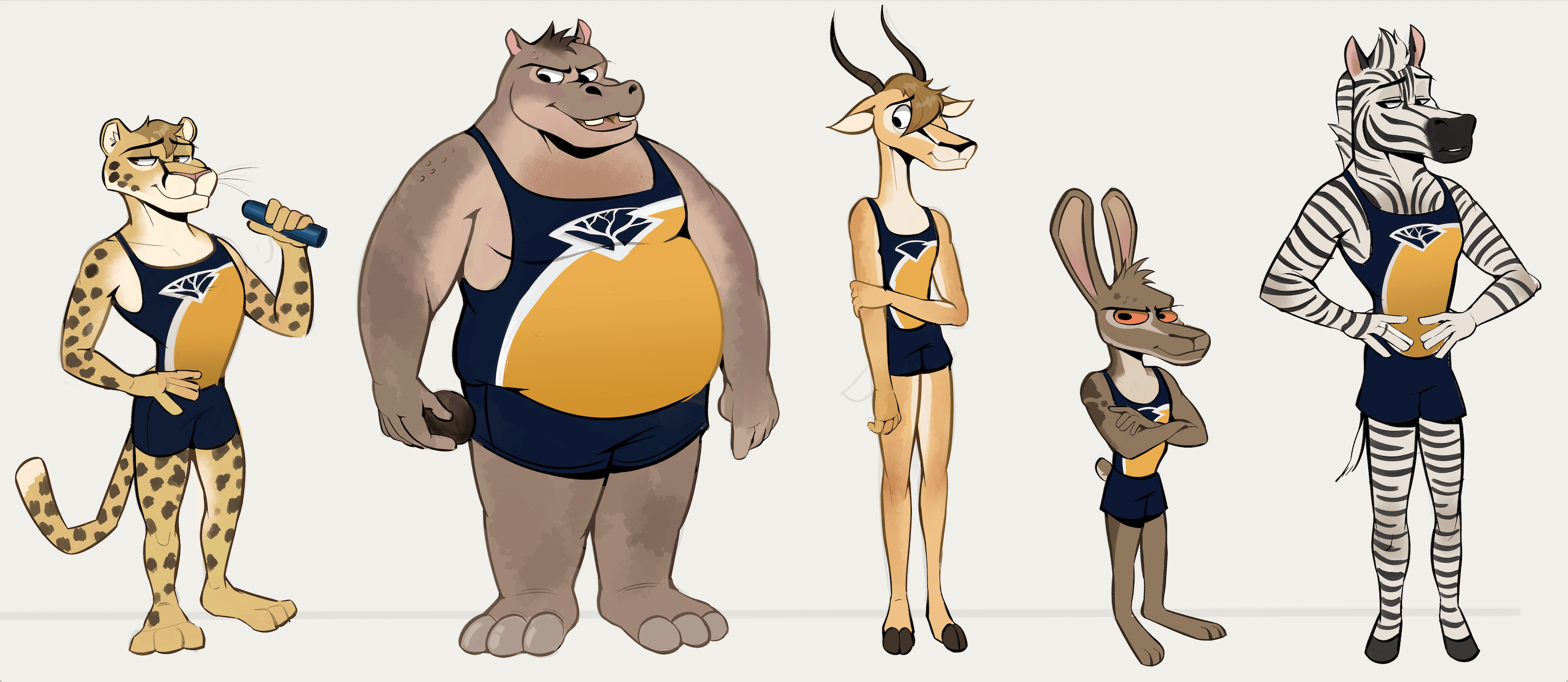 Character Concepts by Gabriel Bunton / Character Concepts by Gabriel Bunton