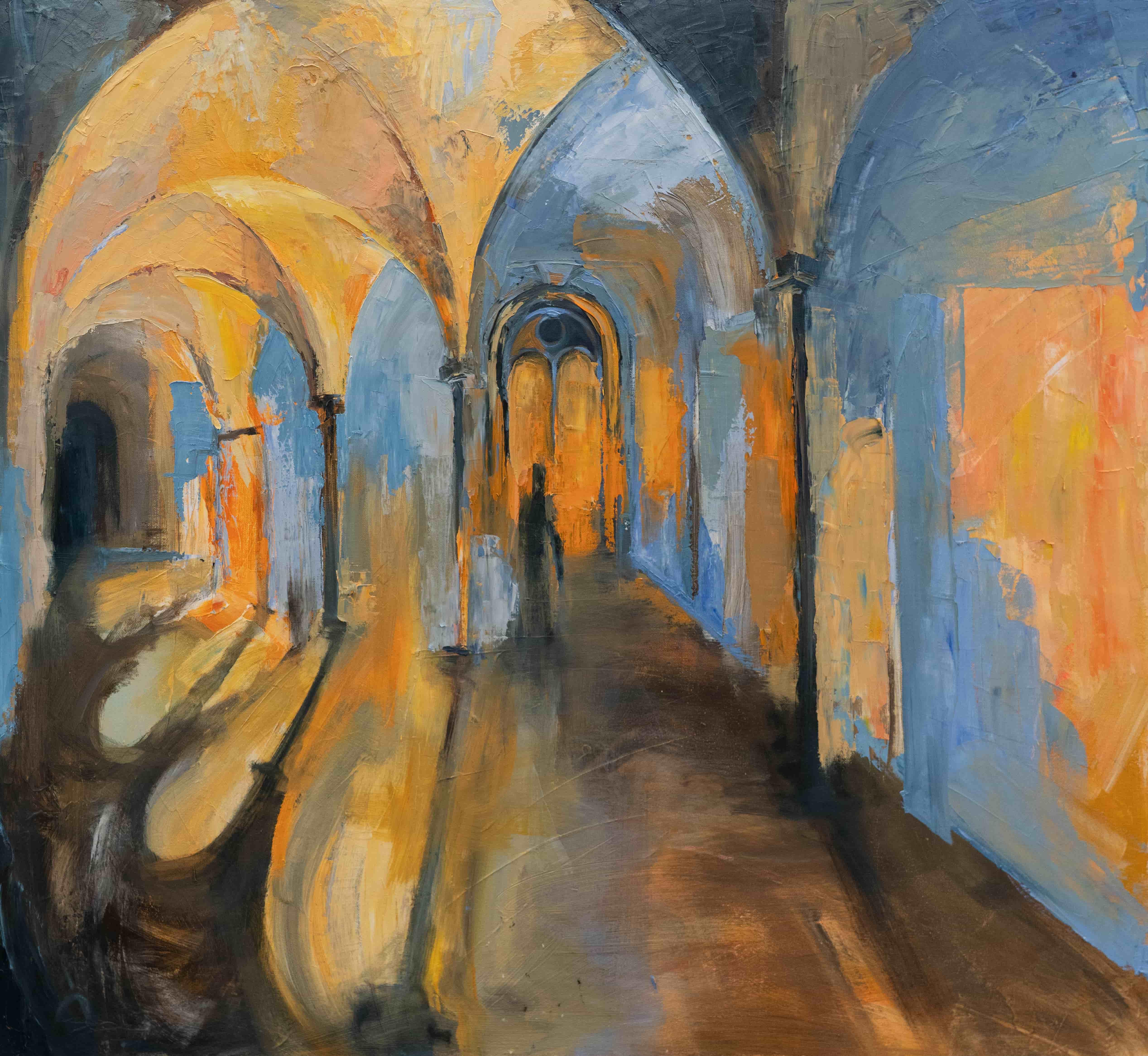 Abi Carawan "Entry Point" 2024. Oil on Canvas. / Abi Carawan "Entry Point" 2024. Oil on Canvas.