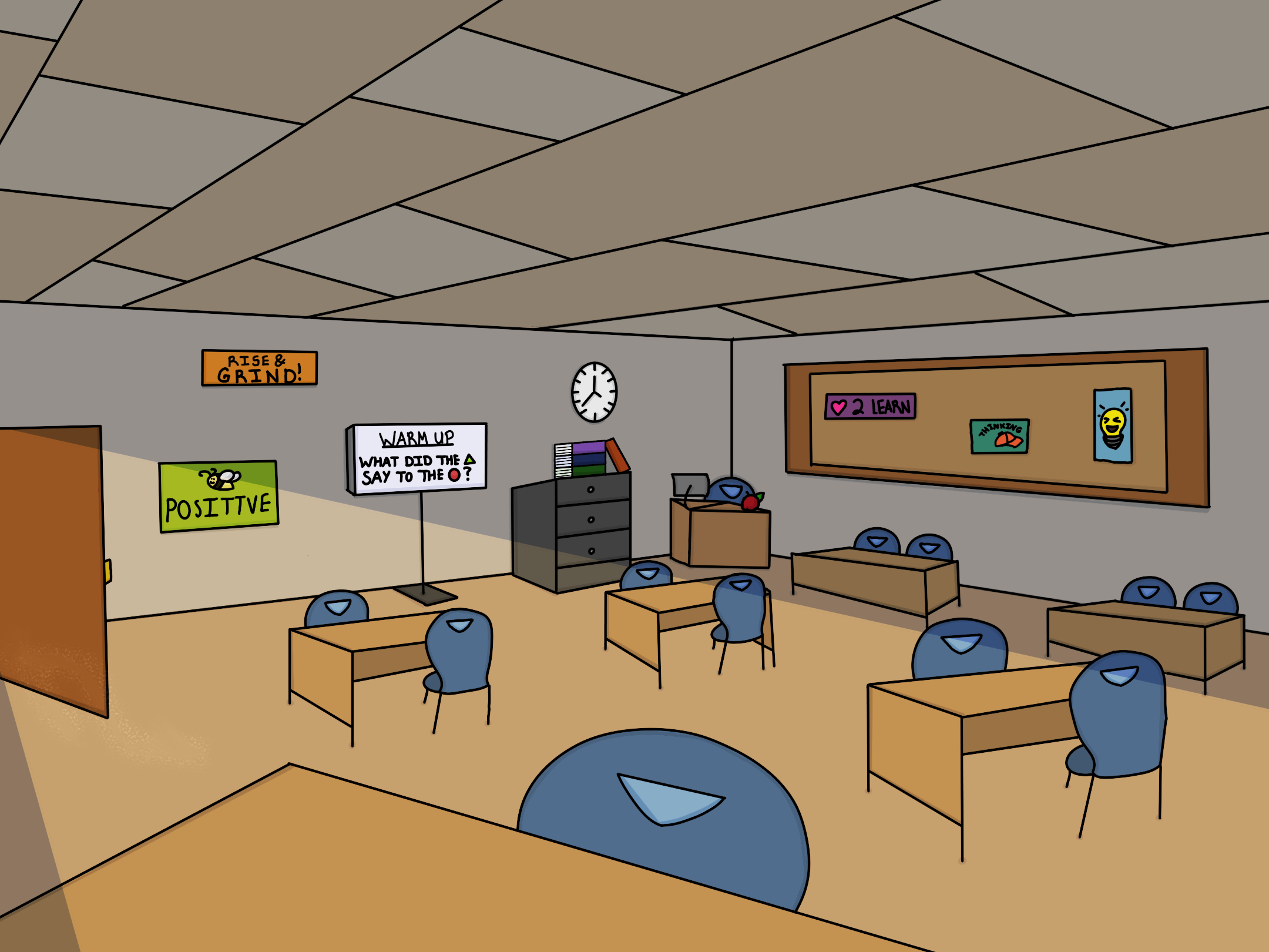 Nya Taylor - Image 4 - High School Classroom / Nya Taylor - Image 4 - High School Classroom