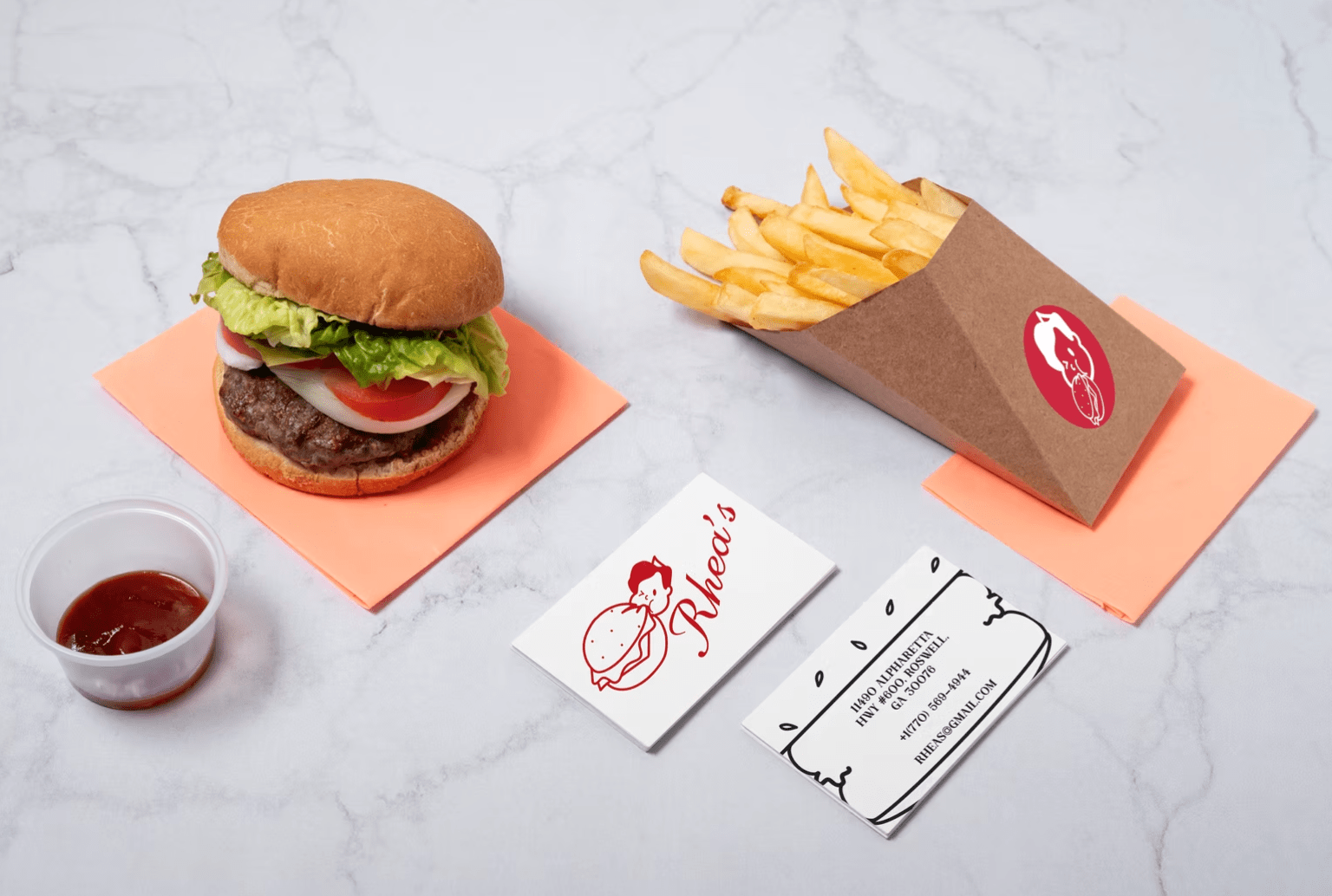 Alexandra Love's Project / This project contains seven different design concepts, from which logos and at least three pieces collateral were designed to communicate the concept brand from Senior Portfolio course.