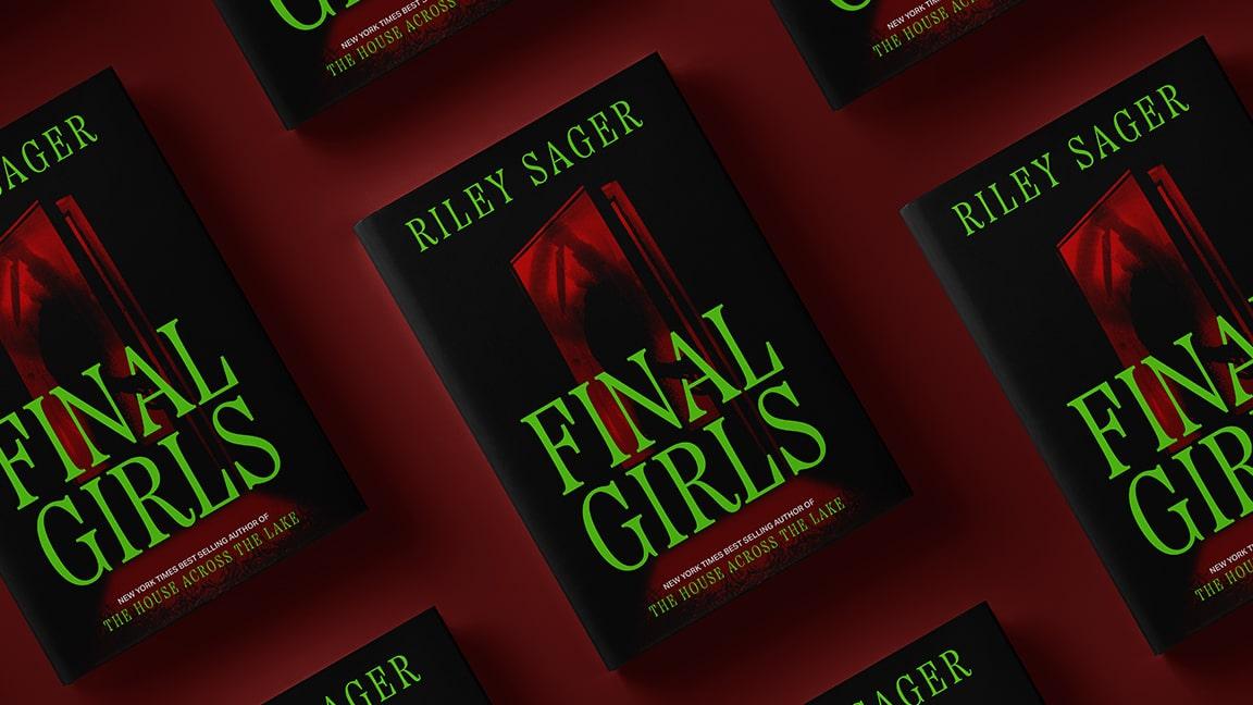  / "Final Girls," book cover redesign, 2025, A redesign that reflected modern book cover trends using bold colors 