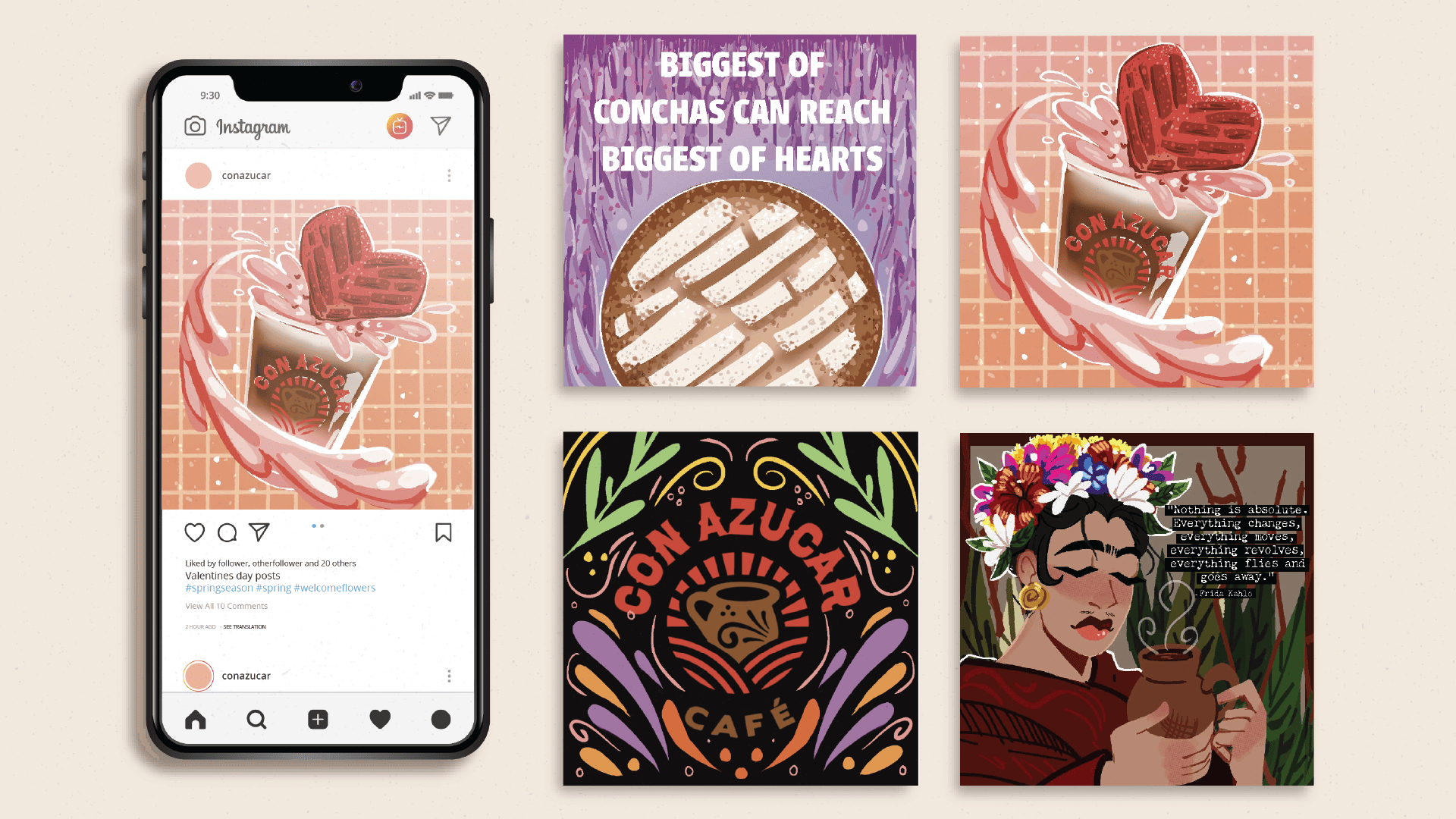  / "Camberline Coffee" coffee ad, 8 x 11 inches print ad, 2024. This ad introduces any one to coffee.