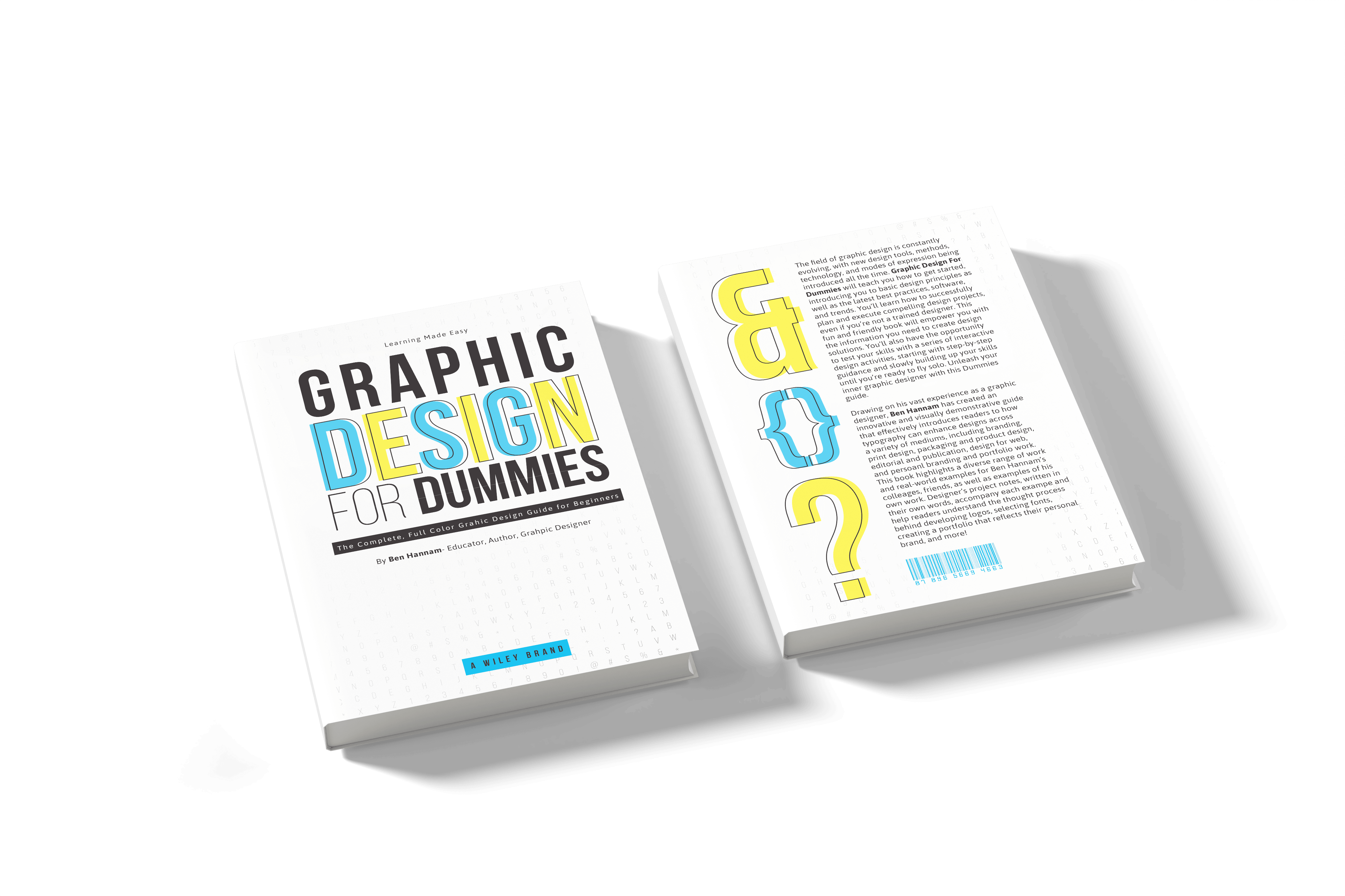  / This project is a redesign of the book Graphic Design for Dummies published by Wiley, a company that produces instructional material. 