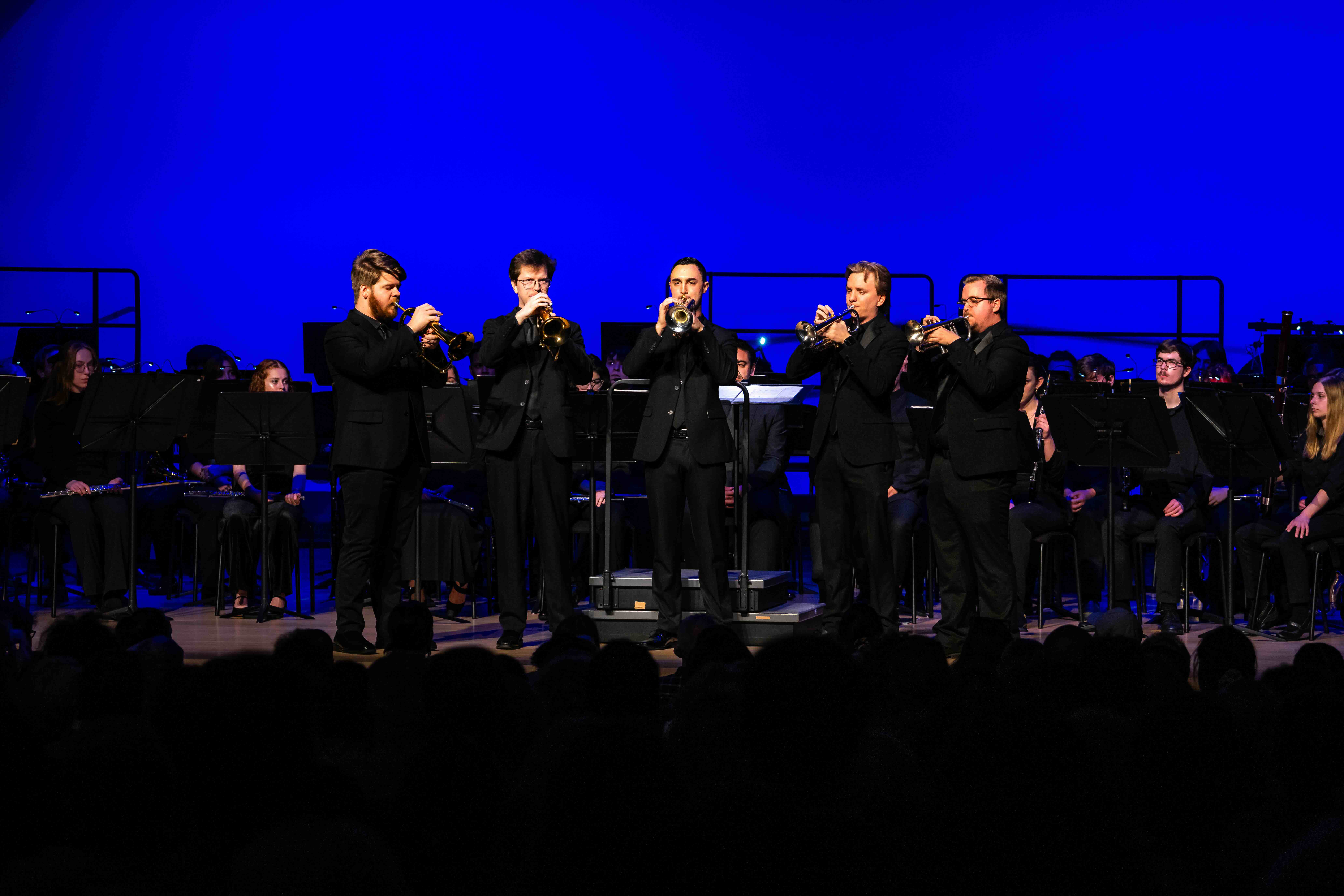 trumpet players