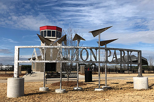 ksu Aviation Park Sculptural Signage