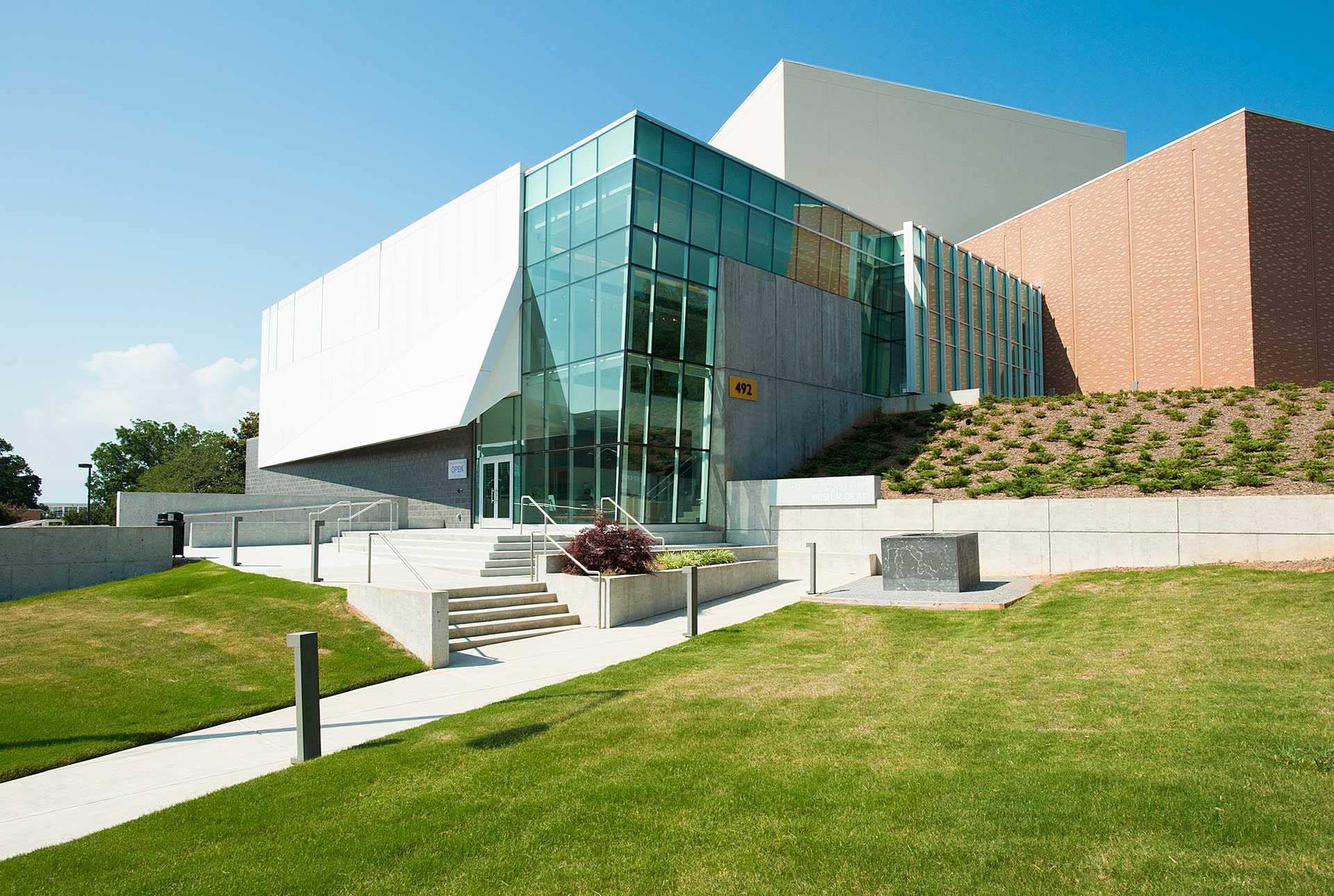 Donated works will become a part of the Zuckerman Museum of Art (pictured, above) permanent collection and will be utilized as a teaching tool.