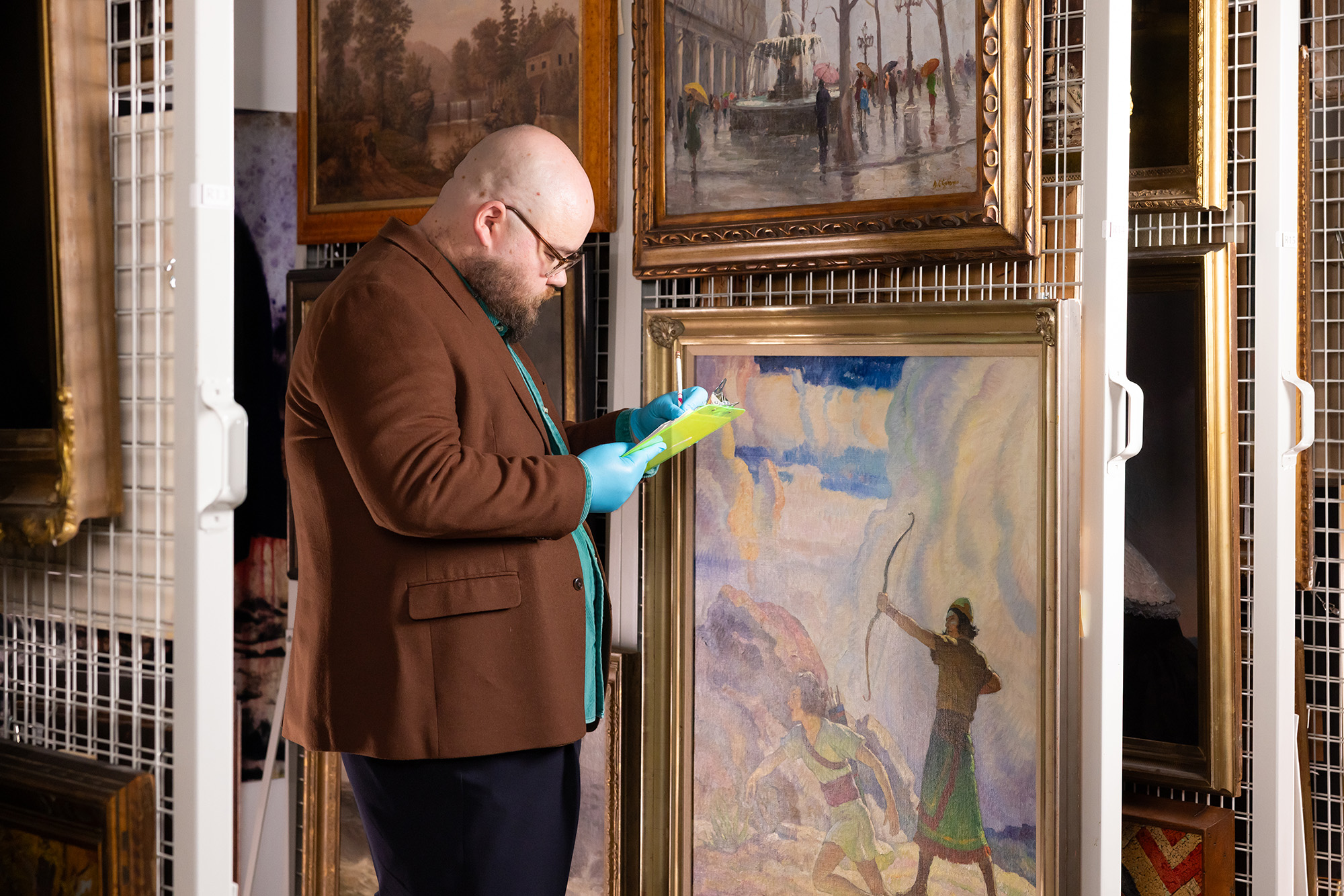 zuckerman intern studying art