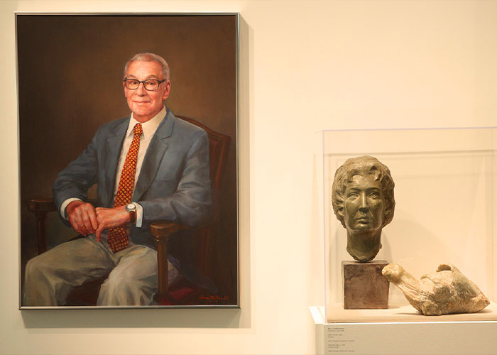 Image of portrait of Bernard A. Zuckerman at the Zuckerman Museum of Art