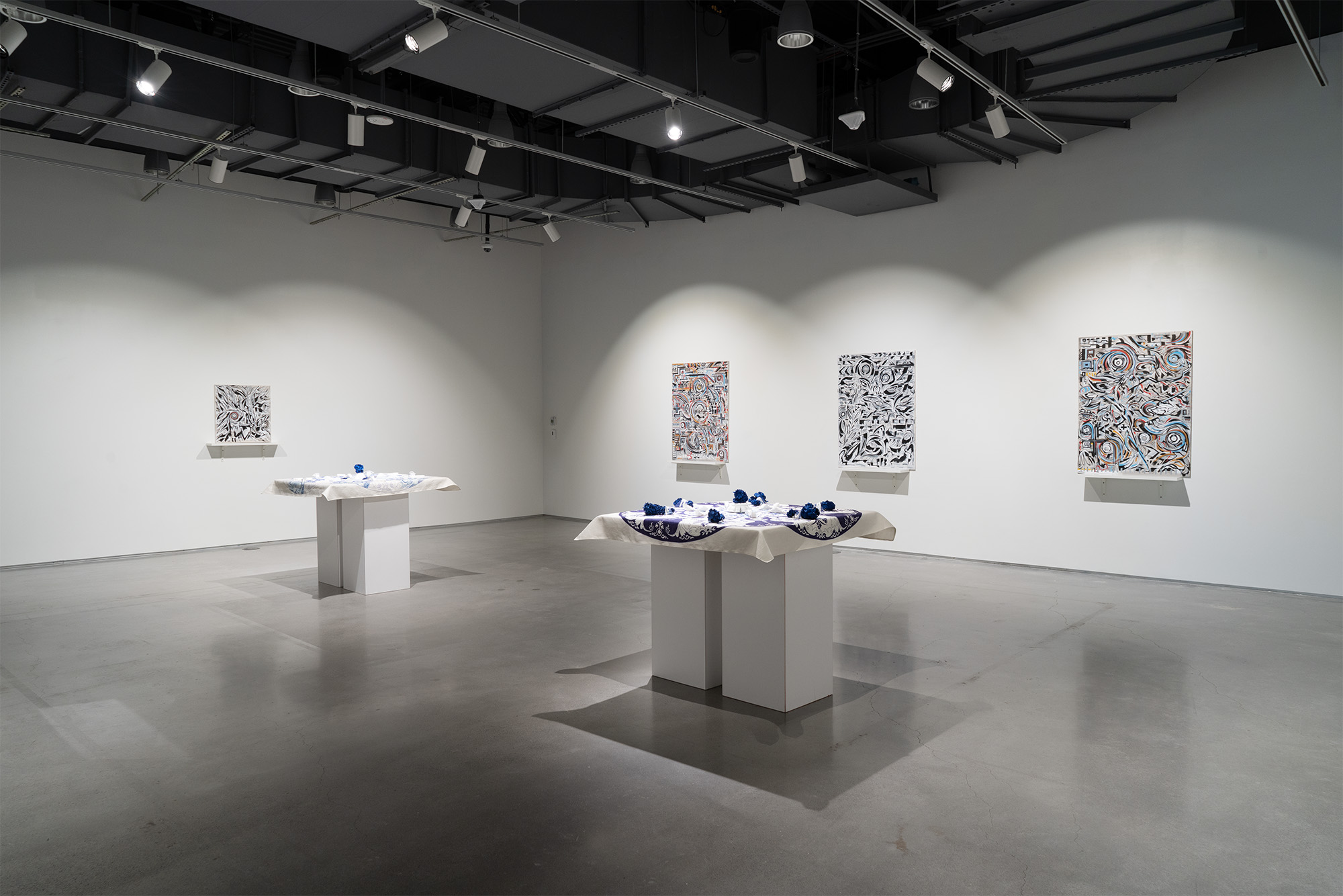 installation of exhibition