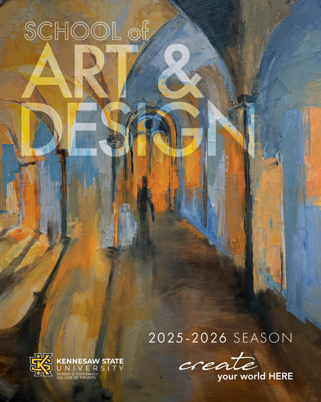 graphic of the soaad season brochure