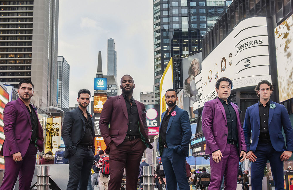 image of broadway boys in nyc