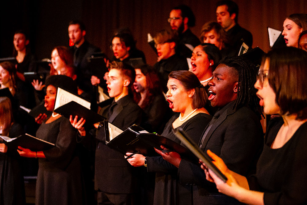 ksu muscians choral singers