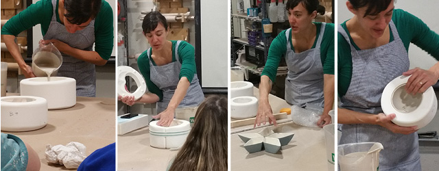 Rachel Garceau Mold Making Demo