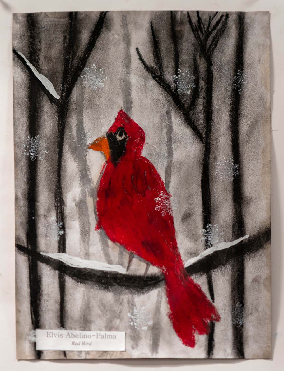 cardinal painting